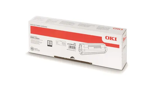 OKI MC853 / MC873 Siyah Orijinal Toner Kartuşu (7.000 Sayfa) - 45862840 görseli 3