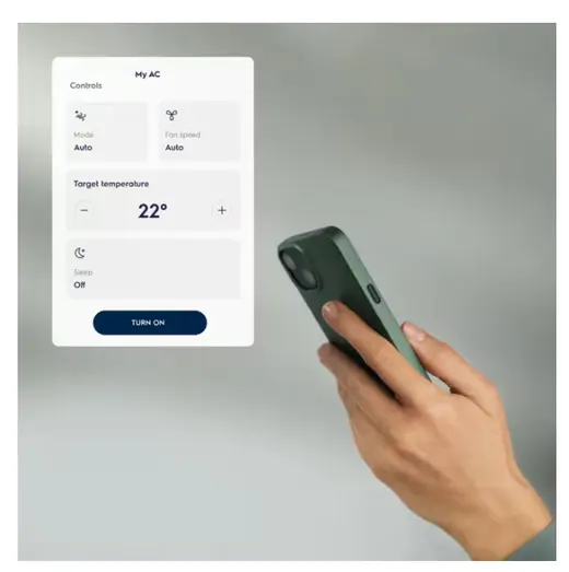 ELEKTROLUX COMFORT 600 12000BTU A Mobil Klima EXP34U339HW görseli 1