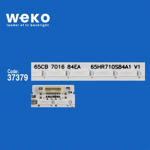 WKSET-6722 37379X2 4C-LB6584-HR06K 7016 84EA 2 ADET LED BAR (MAVİ IŞIK ÇİFT SOKET) (84LED) alternatif görünüm