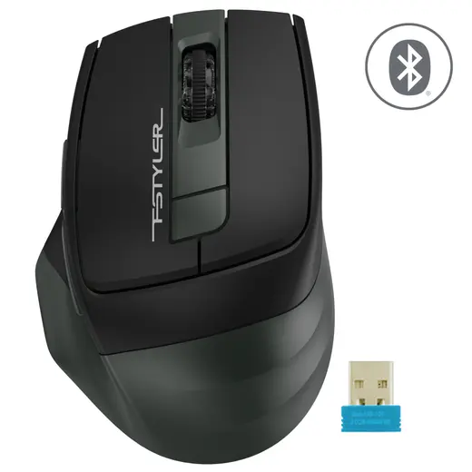 A4 Tech FB35S Kablosuz+Bluetooth Mouse 2000DPi SILENT Gri