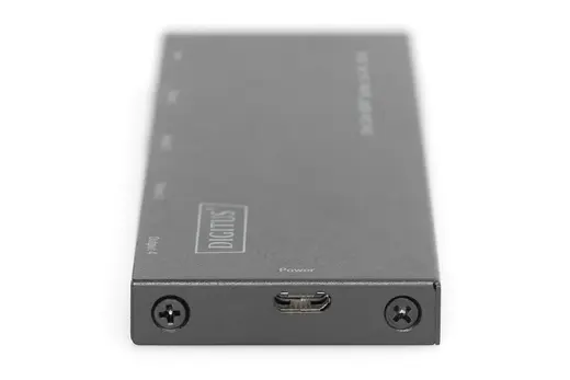 DIGITUS DS-45323 Ultra İnce HDMI Çoklayıcı, 1x4, 4K/60Hz, HDR, HDCP 2.2, 18 Gbps görseli 3