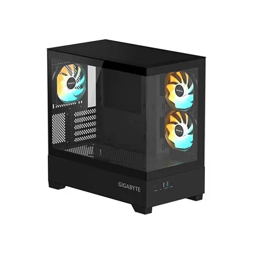 GIGABYTE GB-C201P GAMING Mid-Tower PC Kasası Siyah 360mm Soğutma Desteği görseli 5