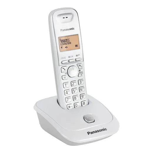 PANASONIC KX-TG2511 DECT BEYAZ TELSİZ TELEFON alternatif görünüm