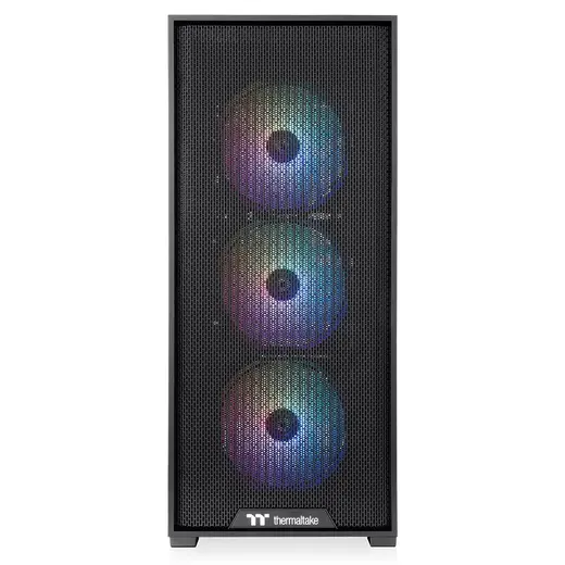 THERMALTAKE 650W 80+ BRONZE V290 TG CA-3Z7-65M1WE-00 3-ARGB FANLI Gaming Mid-Tower PC Kasası görseli 6