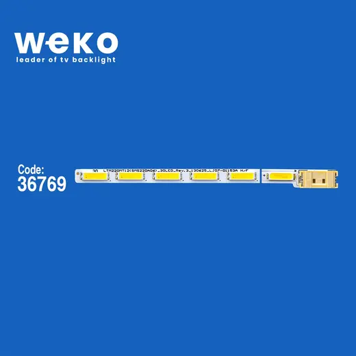 WKSET-5970 36769X1 LTM220MT12(SMS220A06)_30LED_Rev.3_130625 LJ07-01153A H/F 1 ADET LED BAR (30LED) alternatif görünüm