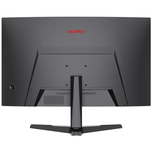 Koorui 27" 27E6QCA Curved 180Hz Gaming 2K Monitör Siyah 1ms görseli 5