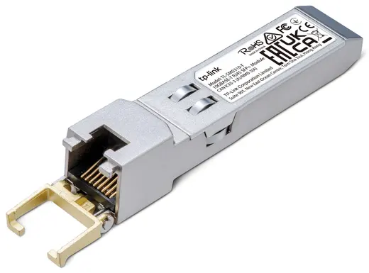 TP-LINBK TL-SM5310-T 10G BASE-T RJ45 SFP+ Bakır Alıcı-Verici (Transceiver) Modülü alternatif görünüm
