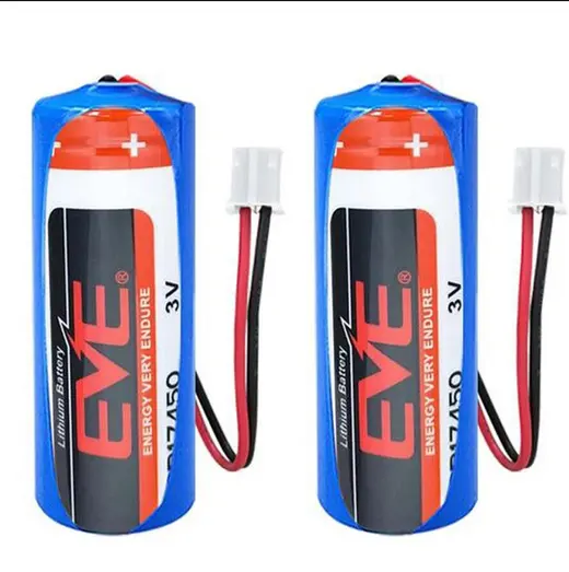 CR17450L 3V 2400mAh Primer Lityum Pil HY-SSA01 Dedektör Pili görseli 3