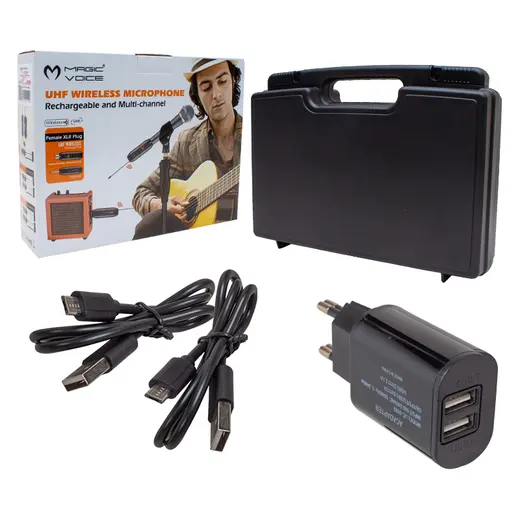 MAGICVOICE MV-19585 UHF GİTAR TİP KABLOSUZ MİKROFON görseli 3