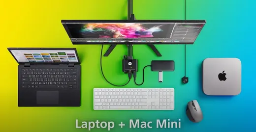 ATEN ATEN-CS22HF 2 Port USB FHD HDMI KVMP™(Keyboard/Video Monitor/Mouse) Periferi (Çevre Cihazlarla görseli 5