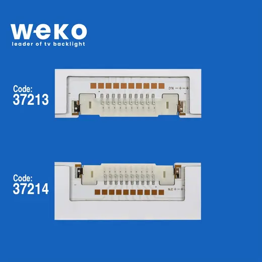 WKSET-6518 37213X1 37214X1 V7MU-490SMA/B 2 ADET LED BAR (68LED) alternatif görünüm