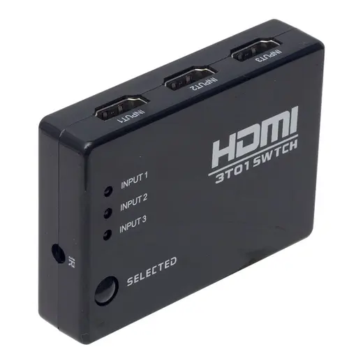 POWERMASTER PM-6853 3 GİRİŞ 1 ÇIKIŞ HDMI SWITCHER TOPLAYICI KUMANDALI ADAPTÖRSÜZ alternatif görünüm