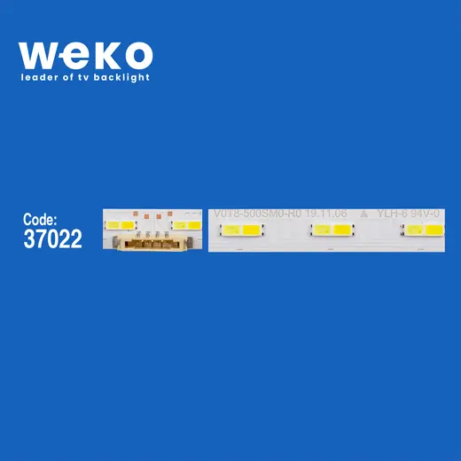 WKSET-6530 37022X2 V0T8-500SM0-R0 BN96-50378A 2 ADET LED BAR (38LED) alternatif görünüm