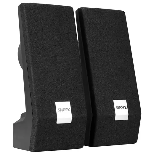 Snopy SN-611 2.0 AC 220V Siyah Speaker Hoparlör (3w Rms) alternatif görünüm