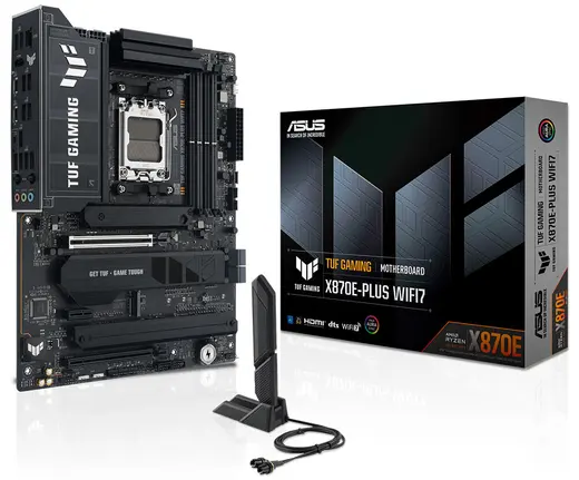 ASUS ROG STRIX X870E-E GAMING WIFI-7 DDR5 HDMI DP PCIE 5.0 AM5 ATX görseli 4