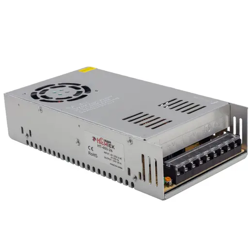 HIGHTEK HT1213 24 VOLT - 20 AMPER - 480 WATT METAL KASA ADAPTÖR görseli 3