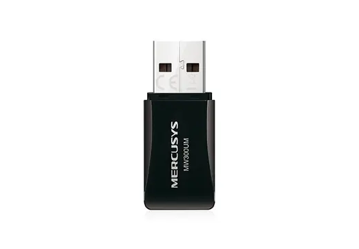 MERCUSYS MW300UM WIFI4 N300 Usb Kablosuz Ağ Adaprtörü görseli 3