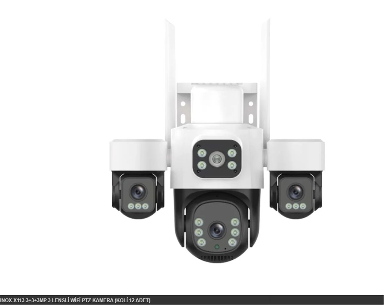 INOX-X113 3+3+3MP 3 LENSLİ WİFİ PTZ KAMERA
