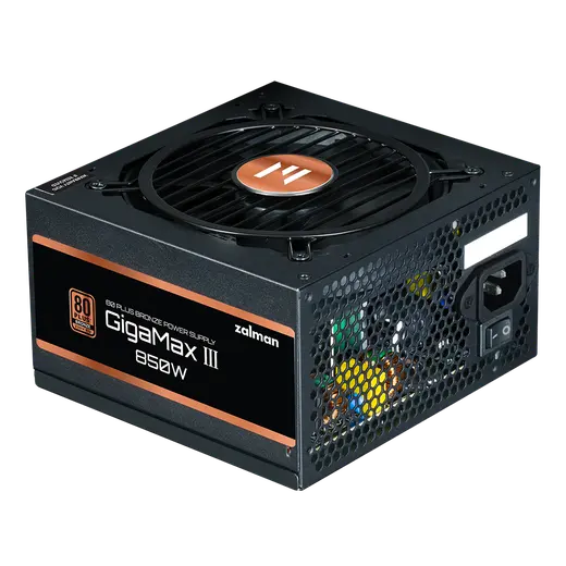 ZALMAN 850w 80+ Bronze ZM850-GV3 (GigaMaxIII 850W) PCIe 5.0 Power Supply görseli 6
