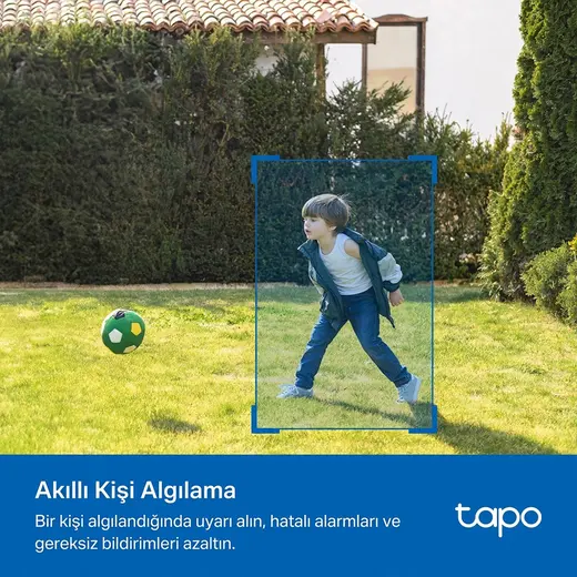 TP-LINK 3MP Bullet 3MM Wıfı Kablosuz Bataryalı Solar IP Kamera TAPO C410 KIT görseli 4