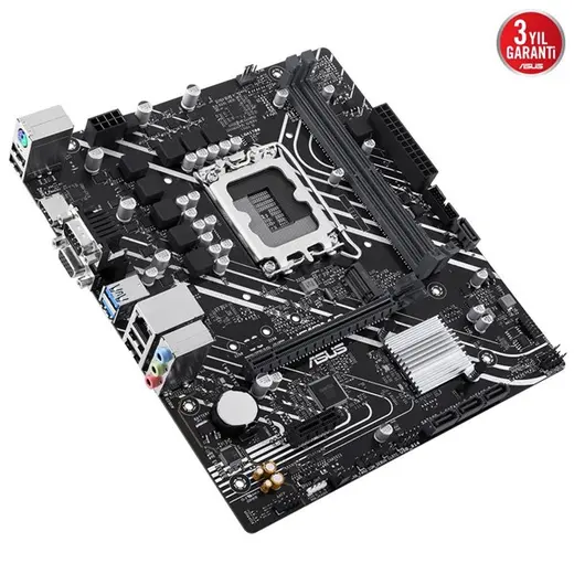 ASUS PRIME H610M-D DDR5 HDMI PCIE 4.0 1700p mATX görseli 3