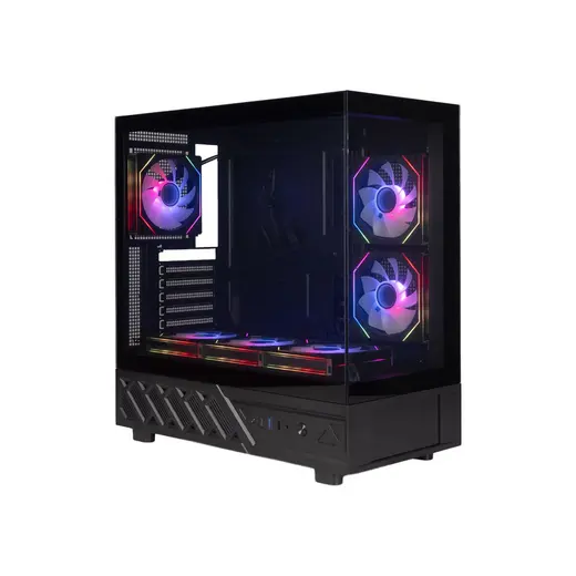 DarkFlash DS950V Siyah 850W 80+ Bronze 6 Fanlı Gen5 LCD IPS Mid Tower Kasa
