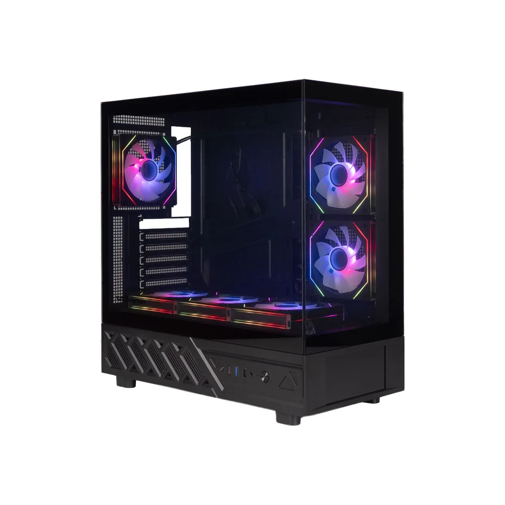 DarkFlash DS950V Siyah 850W 80+ Bronze 6 Fanlı Gen5 LCD IPS Mid Tower Kasa