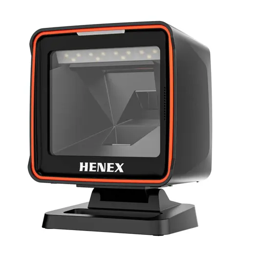 HENEX H8000 1D/2D Usb Masa Üstü Barkod Okuyucu alternatif görünüm