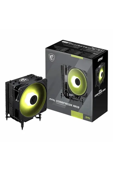MSI 120mm MAG COREFROZR AA13 ARGB Hava Soğutmalı AM5-1851 İşlemci Fanı görseli 1