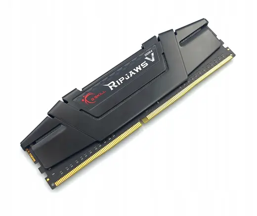 GSKILL 8GB DDR4 3200MHZ CL16 PC RAM RIPJAWS V F4-3200C16S-8GVKB görseli 1