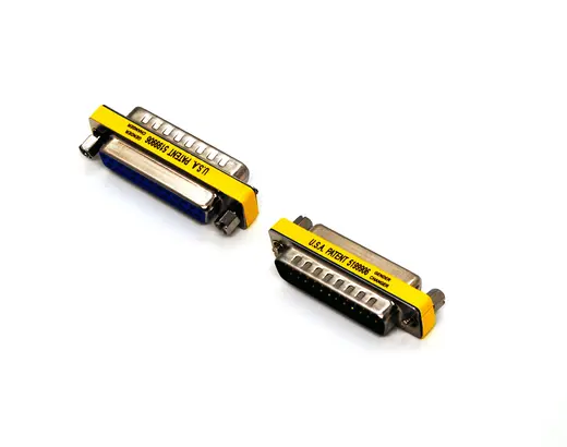 BEEK BC-SER-ADP-DB25-MF Mini Gender Changer, DB25 Dişi <-> DB25 Erkek