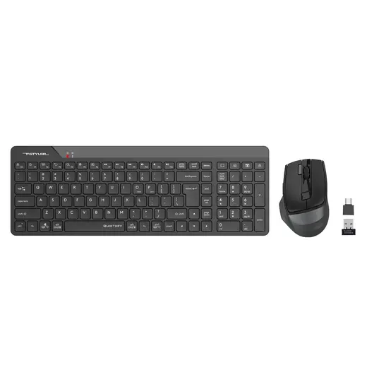 A4 TECH FG2400 AIR2 2.4 QMINI FN-MM SESSIZ KLAVYE&MOUSE SET SIYAH