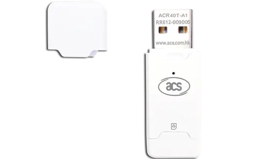 ACS ACR40T-A5 Temaslı Eimza Akıllı Kart Okuyucu USB Type-C alternatif görünüm