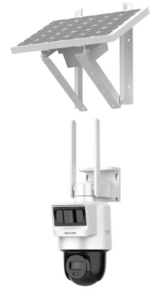 Hilook PTZ-N2C400I-K-4G-C05S10 4 Mp 2.8mm Lens 4G Sim Kartlı Solar Pt İp Kamera