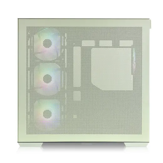 THERMALTAKE VIEW 80 MATCHA GREEN CA-1Z2-00MEWN-00 4-ARGB Fanlı Gaming Mid-Tower PC Kasası Yeşil görseli 3