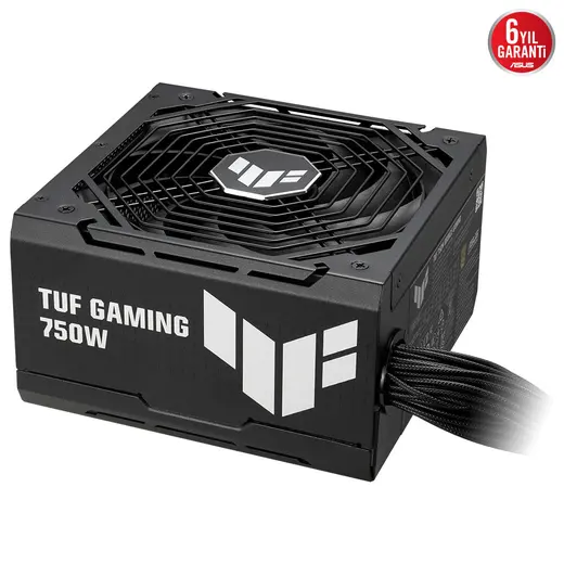 ASUS 750W 80+ BRONZE TUF GAMING-750B-P Power Supply görseli 6