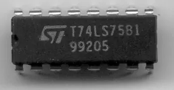 SCHUKAT 74LS75 QUAD LATCH