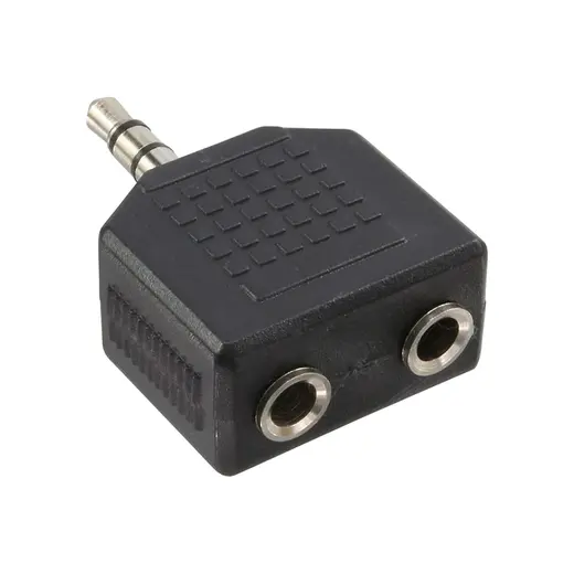 3.5 MM STEREO ERKEK/3.5 MM 2 DİŞİ ÇEVİRİCİ JACK alternatif görünüm