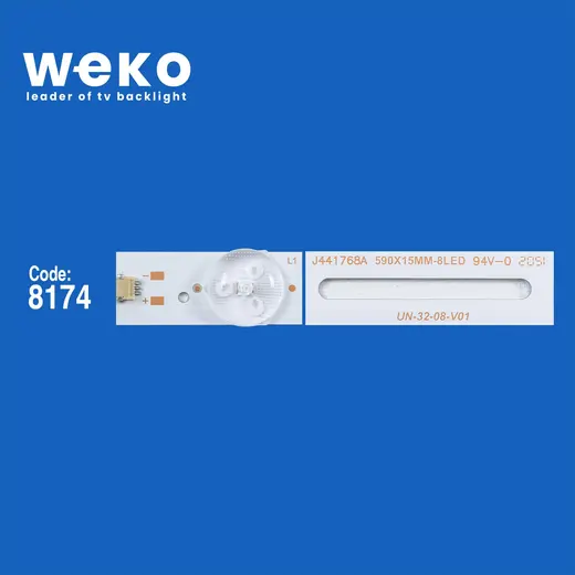32INCH UNIVERSAL DLED 3V 1W 8 LEDLİ 59 CM 1,8 CM NO:1596 alternatif görünüm