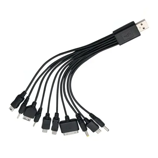 POWERMASTER PM-4309 ÇOK FONKSİYONLU 10LU USB ŞARJ ALETİ KABLO görseli 3