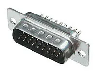 DIGITUS A-HDS 15 LL/Z High-Density D-SUB Connector, 15-Poles, Male, Solder Cups