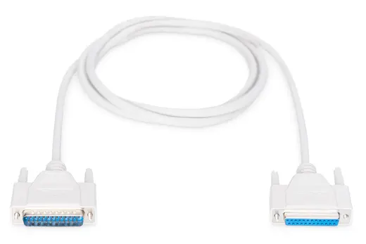 DIGITUS AK-610201-020-E UZATMA KABLOSU DB25e/DB25d 2mt görseli 3