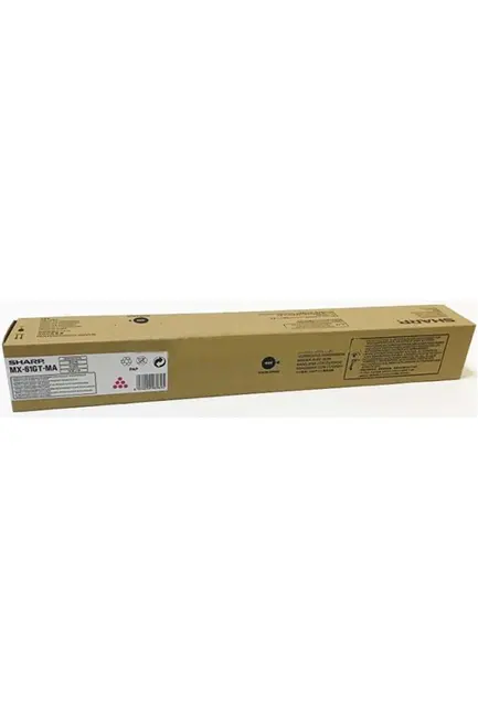SHARP MX-61GTMA Magenta Kırmızı Orjinal Fotokopi Toneri MX-2630-2651-3050-3550-3070 24.000 Sayfa