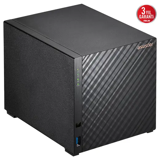 ASUSTOR 4diskli Realtek QC-1GB RAM-2.5GbE Nas Server AS1204T görseli 5