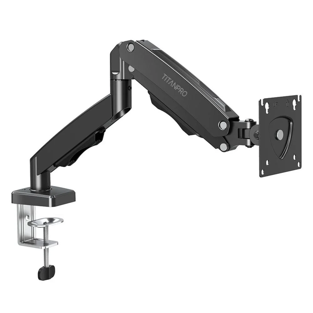TITANPRO FL01 17-32 İnch Amortisörlü Siyah Monitör Standı