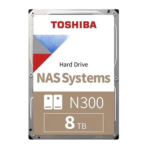 Toshiba N300 8TB 7200Rpm 512MB - MN10ADA800S görseli 1