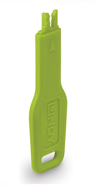 LINDY LIN-47893 RJ-45 Port Kilidi, Yeşil Renk RJ45 Port Blocker key, Green