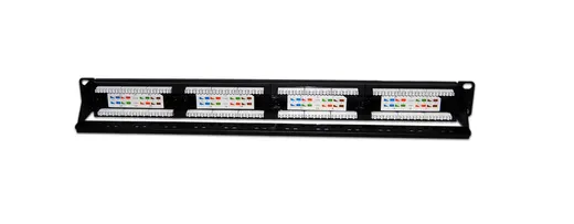 BEEK BN-PP-624U 24 Port Cat6 UTP Patch Panel, 8P8C, Altın Kontak, LSA, 1U, zırhsız/unshielded alternatif görünüm