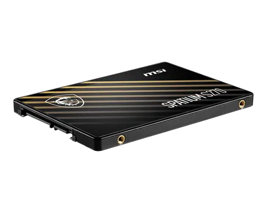 MSI SPATIUM S270 240 GB 2.5" SATA3 SSD 500/400(SPATiUM S270 SATA 2.5" 240GB) görseli 3