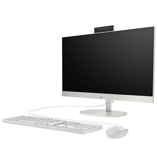 HP ProOne 240 G10 9H6H6ET i5-1334U 16GB 512GB 23.8" DOS - Beyaz görseli 3
